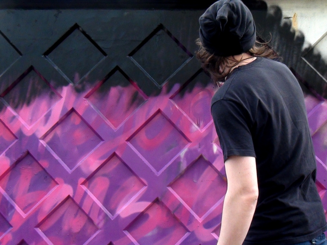 Стас Багс, "Стена: здесь был я", графитти 