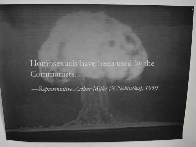 Yevgeniy Fiks Stalin's Atom Bomb a.k.a. Homosexuality  Giclee prints, 58,2 x 76 cm each, 2012