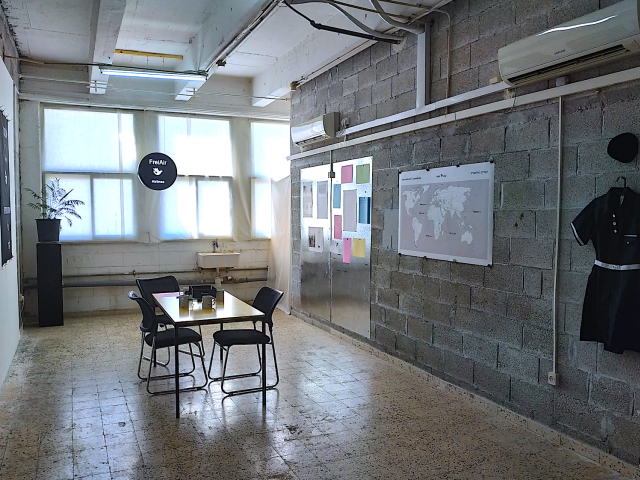 Aleksandra Wilczynska, FreiAir Ailrines, installation view, ArtCube Artists' Studios, 2018